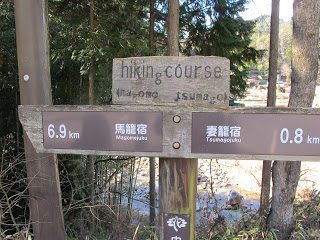 Unique Japan Tours Tsumago Magome Hiking Trail Signs