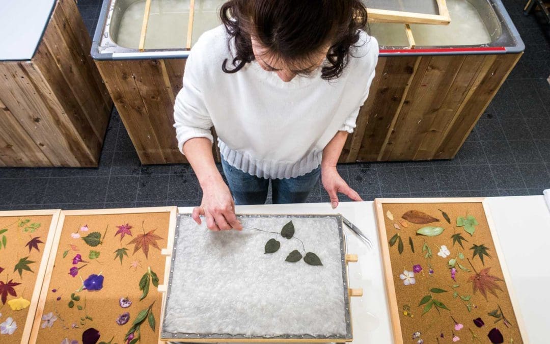 Traditional Washi Paper Making
