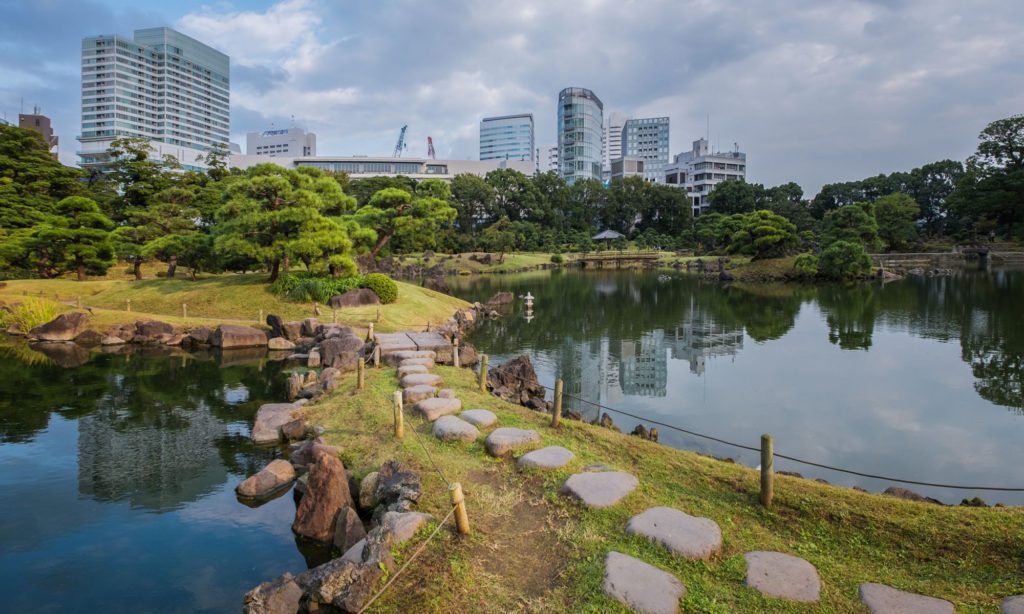 Tokyo Hamarikyu Gardens, Japan
