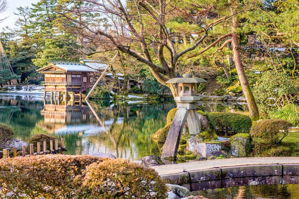 Kenrokuen Gardens, Kanazawa Japan