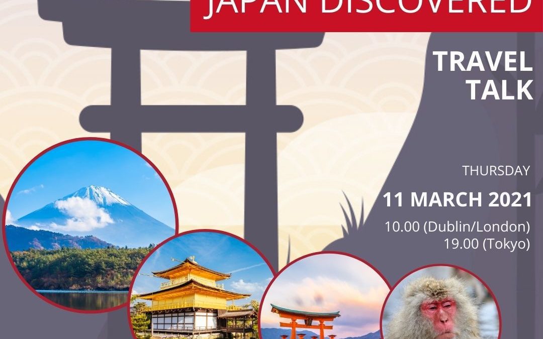 ‘Japan Discovered’ Online Travel Talk