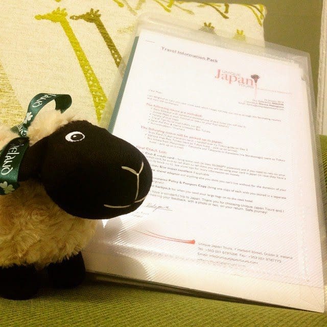 Sue in Japan: Follow our client