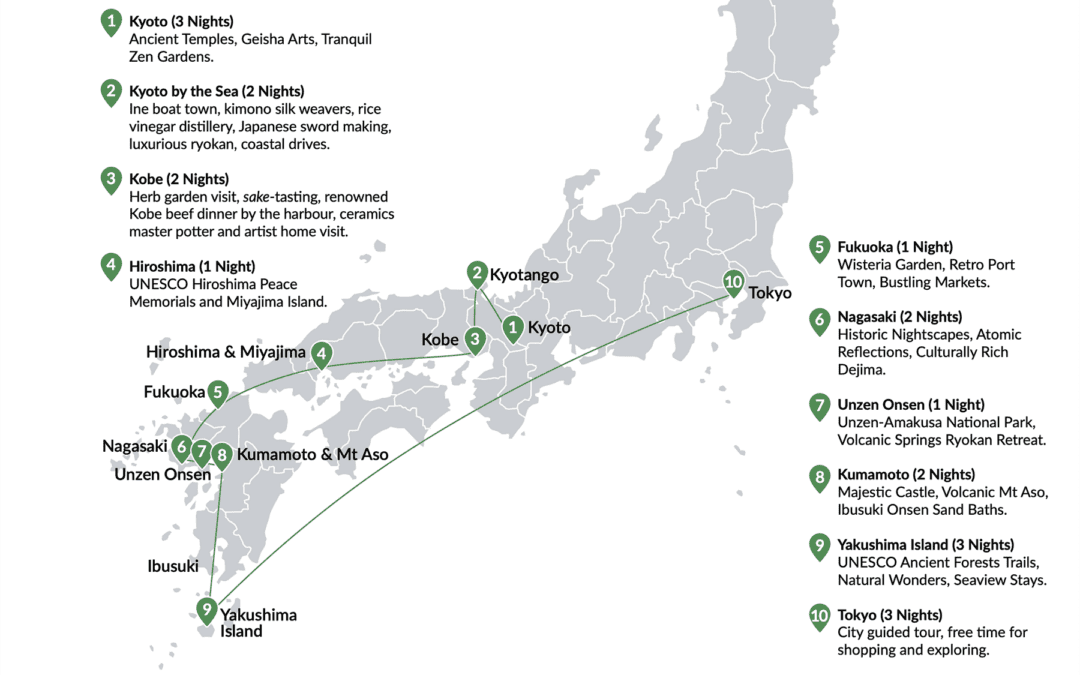 Launching Three New Incredible Tours in Japan